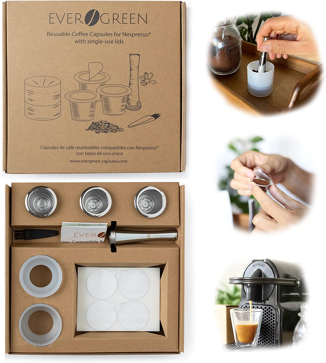 Pack Evergreen® Premium Pour Nespresso®