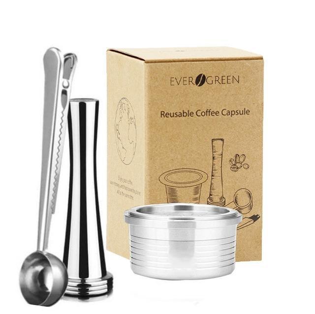 Reusable Coffee Capsule for Delta Q Pod Stainless Steel Cápsulas