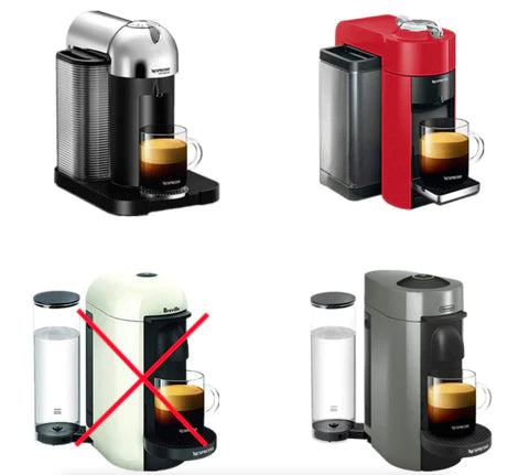  di Oro Caffè - Tapas reutilizables para cápsulas de café  compatibles con máquinas Nespresso VertuoLine para reutilizar cápsulas de  café Vertuo – Sellos de cubierta de 2.441 in para cápsulas recargables –
