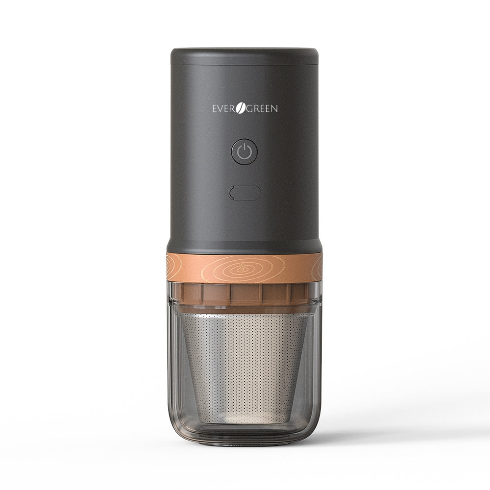 Grinduo®, Portable Coffee Grinder And Filter Coffee Dripper