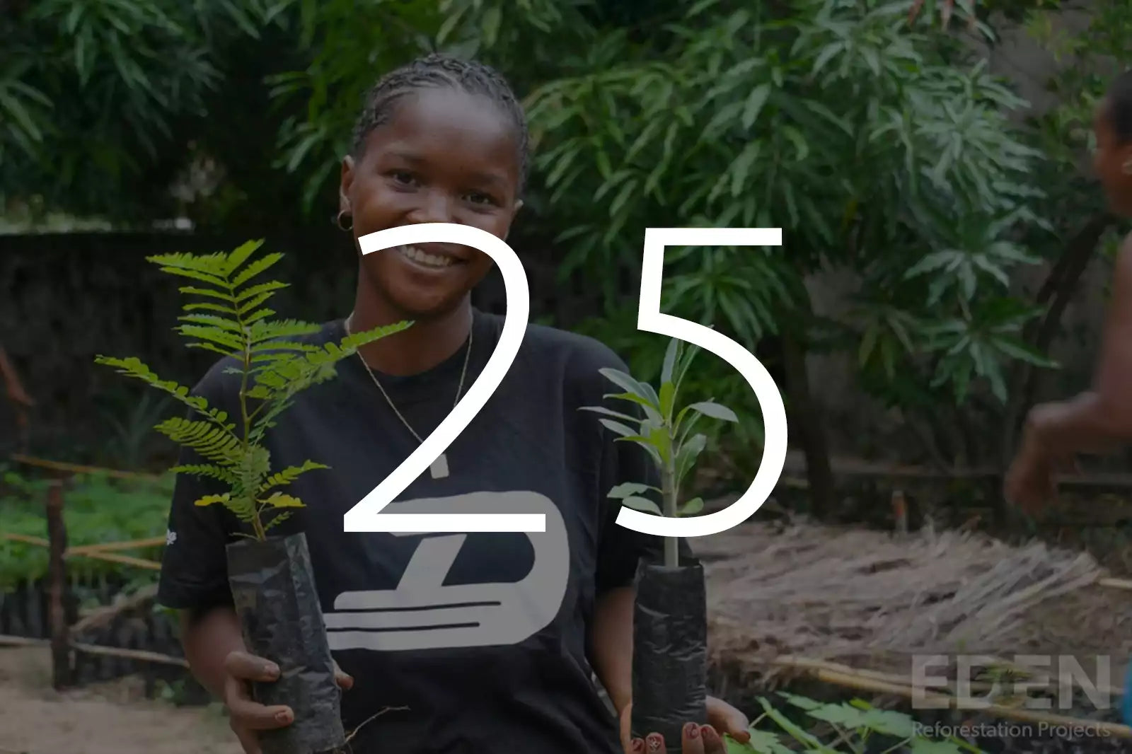 Plant 25 Trees With Eden Reforestation Projects